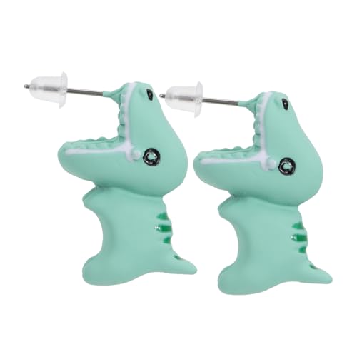 Accesorios de arcilla polimérica y pendientes de moda de animales 3D