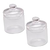 Doll house supplies - ce bocal en verre semble réaliste avec sa conception et sa fabrication exquises, mini house supplies