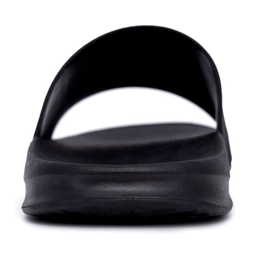 Image of Nautica Men's Open Toe Slide Sandals - Comfortable Indoor & Outdoor Shower Slippers