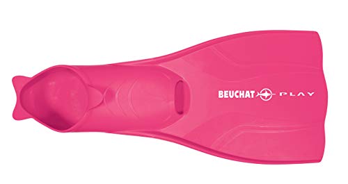 Beuchat Play, Pinnes Unisex Bambini, Rosa, 34/35