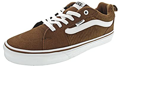 Vans Vans Men's Filmore Suede Canvas Trainers, Black/White, Cord Dachshund, 14 US