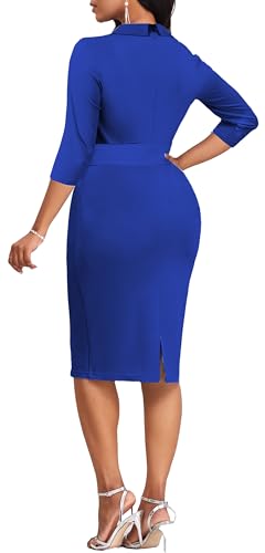 Image of Women's Vintage Pencil Dress Wear to Work