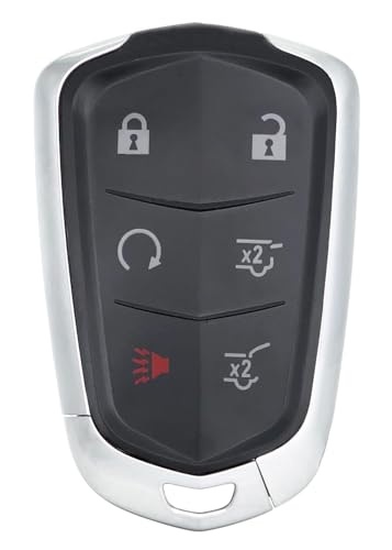 Boîtier clé Cadillac Escalade ESV coque 6 boutons haute résistance Horande