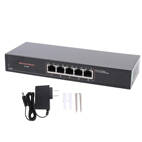 ITEFDTUTNE 5-Port 2.5G Ethernet Switch