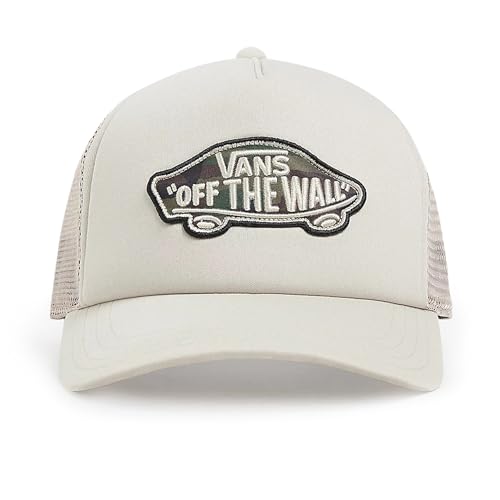 Vans Gorra clásica con parche curvado Bill Trucker Beige VN00066XD3Z, beige, Talla única
