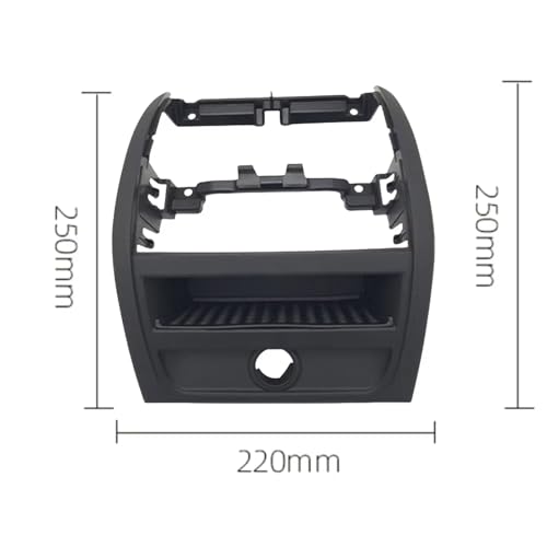 Rejilla aire acondicionado coche para mejorar flujo trasero Serie 5 F10 F11 3