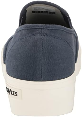 SEAVEES Women's Baja Slip-On Platform, True Navy, 9.5 | Image 2