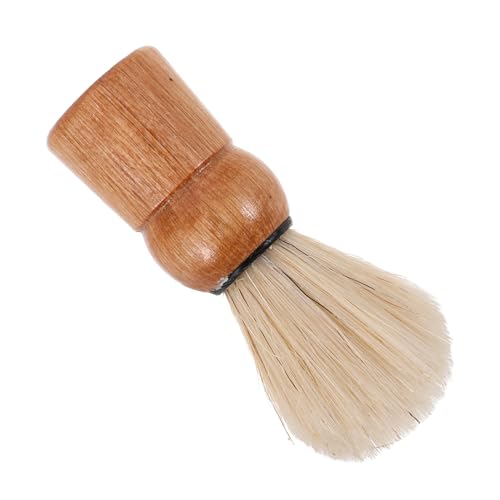 SOESFOUFU Retro Boar Bristle Shaving Brush for Men Portable Facial