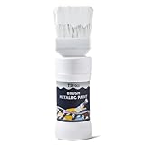 T9TDCS 2 in 1 Rust Converter & Metal Primer (Matte White), 5.3 Oz Touch Up Paint Pen for Metal, Rust Conversion Paint for Metals, Ultra Automotive Rust Reformer & Seal, Inhibitor Paints, Weatherproof