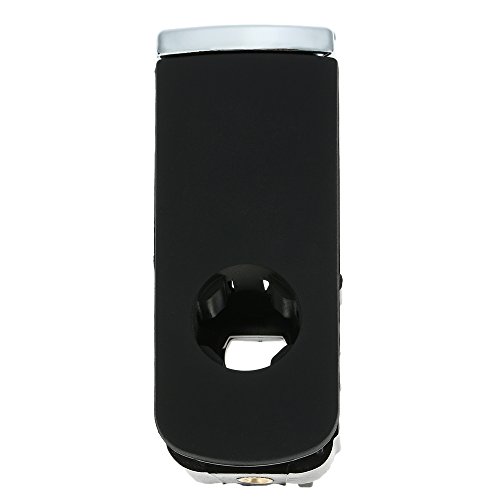 Yorten Extrator de alça da tampa do porta-luvas cromado com direção à esquerda com orifício de trava