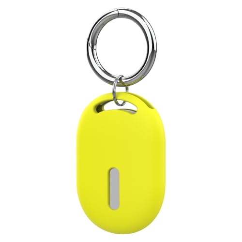 HUKWIMO For Xiaomi Tag �Ή� �V���R���P�[�X �L�[�����O�t�� �X�}�[�g�^�O�ی�J�o�[ �҂�����t�B�b�g �L�Y�h�~ �y�� ���^ ���t���ȒP[�C�G���[ 1��]