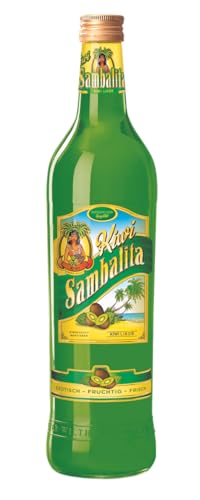 SAMBALITA Kiwi Likör I exotisch, fruchtig, frisch I 16% vol. I 0,7 l