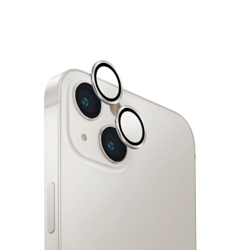 UNIQ Optix iPhone 14 & Plus Protecteur d'objectif d'appareil photo Argent