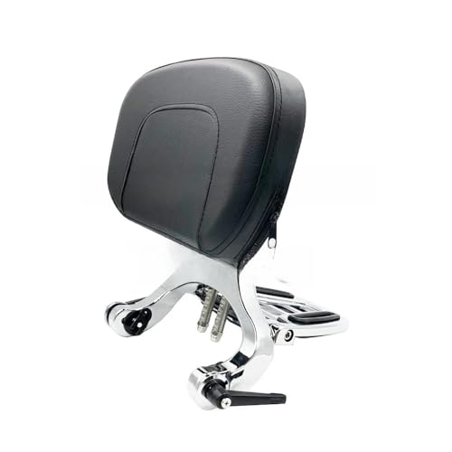 Dossier passager moto avec porte-bagages pliant pour Fat Boy 2008-2017