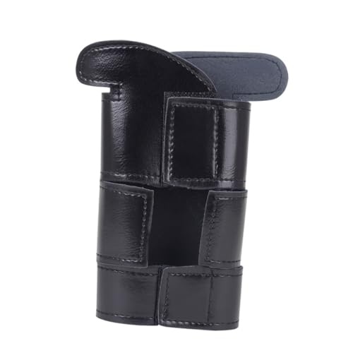 FUNOMOCYA Trumpet Guard Leather Case Brass Wrap Protective Cover for Trumpet Musical Instrument Accessory Black