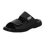 Klettverschluss Rieker Herren 25590 Pantoletten, Schwarz (schwarz/00), 45 EU