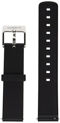 Garmin Vivomove Replacement Neutral and Sporty Band Fitness Tracker for Smartphone, Black