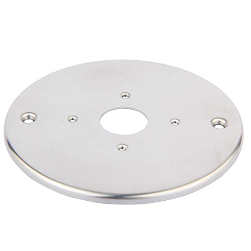 acegoo Stainless Lamp Mount Plate, Hole Cover Plate for LED Lamps Installation, LED Light Mount Plate ( Plate only, no lamp Included)