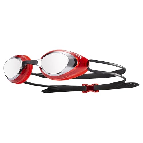 TYR Blackhawk Racing Swim Goggles - Adult Swimming Goggles for Men and Women - Anti-Fog, UVA/UVB Protection, Watertight