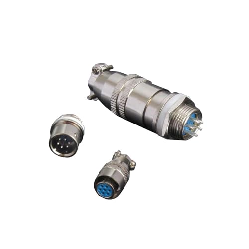 Conector XS12-6 de 6 pines con fijación roscada de 12 mm para señales estables