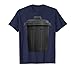Cubo de basura divertido disfraz de Halloween Camiseta
