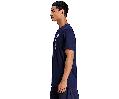 Image of Puma Men's Polyester Regular Fit T-Shirt