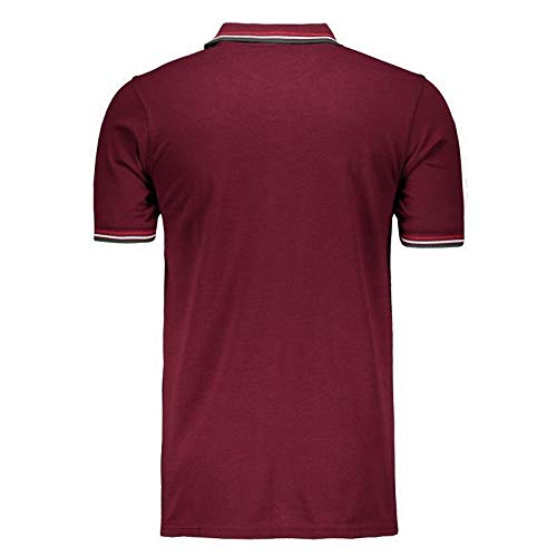 Polo Kappa Fuerza Bordô