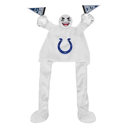 Littlearth NFL Cheering Sidekick Hat Indianapolis Colts Team Color