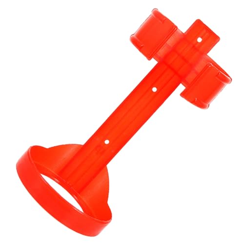 NOLITOY Soporte de Pared para Extintor de Incendios de 1 Kg Colgador Plástico Rojo Resistente Soporte de Montaje para Coche y Camión Kit Práctico para Emergencia y Vehículo