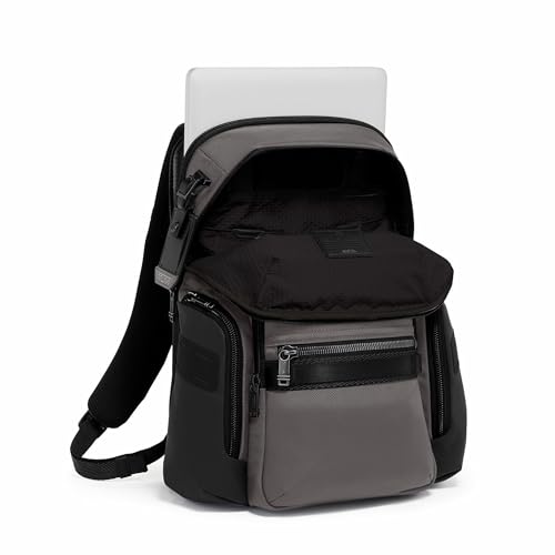 Image of TUMI - Alpha Bravo Navigation Backpack - Everyday Travel Backpack - Fits Up to 15 inch Laptop - 16.0 inch X 14.0 inch X 7.3 inch - Charcoal