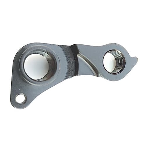 QASULER 2 piezas de patilla de cambio de bicicleta CNC for Tideace, Vitus ZX1 en adelante, cuadro de bicicleta de carbono con puntera mecánica Marquette MMR RAKISH KENTA Patilla de cambio(BLACK QGH005