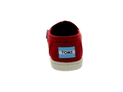 Toms Red Canvas Classic Youth Kids Alprg 012001C13-Red (Size: 3Y) #TOP2