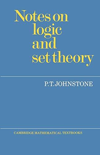 Cambridge University Press INDEXES Notes On Logic And Set Theory cover