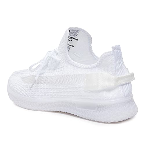 Image of shoexpress Womens Textured Sneakers with Lace-up Closure Sneakers