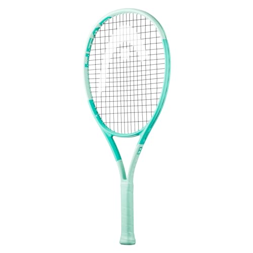 Raquette tennis enfant 25 pouces Boom Jr.25 menthe bleu pour joueur 8-10 ans