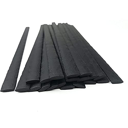 CENPEK 20 Pack Plastic Welding Rods for TPO TEO and PP Bumper Kayak Repairs Flat Ribbon - Black - Image 2