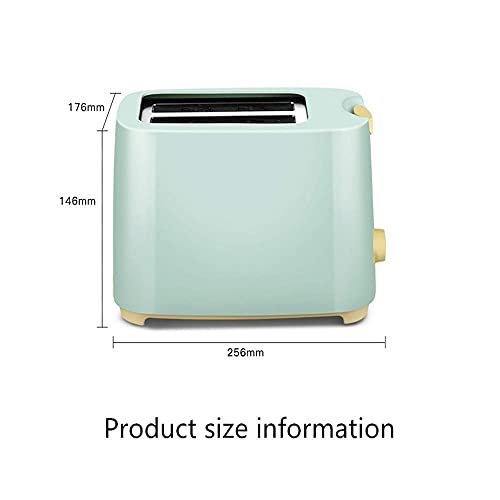 ZHBH Startseite/Küchentoaster 2-Scheiben-Toaster, Multifun-Edelstahl-Toaster, herausnehmbare Krümelschublade, Aufwärm… – Bild 3
