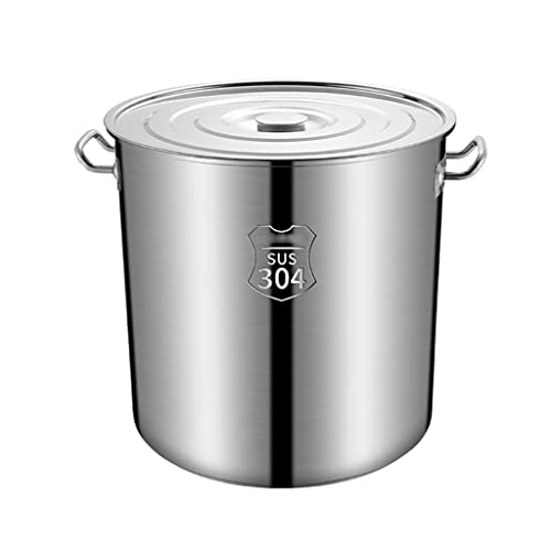 Olla de acero inoxidable 304 de grado alimenticio con acabado espejo y alta resistencia térmica