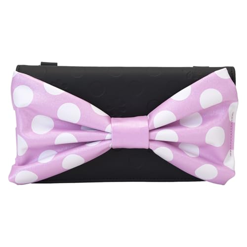 Loungefly Disney Minnie Floral Rock The Dots Clutch Crossbody Bag3