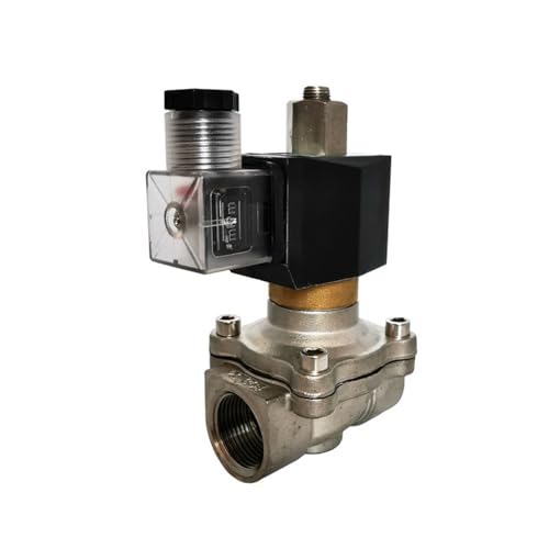 Électrovanne normalement ouverte DN20 3/4, vanne d'eau électrique inox haute température - 4