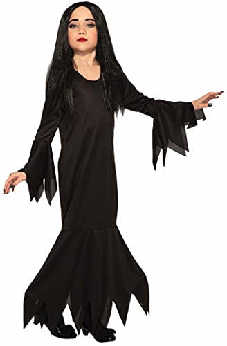 Rubies Child's Forum Miss Terious Costume Dress, Black, Small