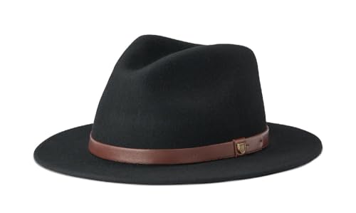 Brixton Messer Fedora, Black, L