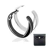 GalaHoom いびき防止グッズ 指輪 リング いびき防止 いびき軽減 安眠 男女兼用 いびき対策 純銅製 ツボ刺激 鼻呼吸促進 無呼吸症候群対策 快眠 睡眠補助 2 個入り 専用収納袋付き (M(内径17mm～19mm))