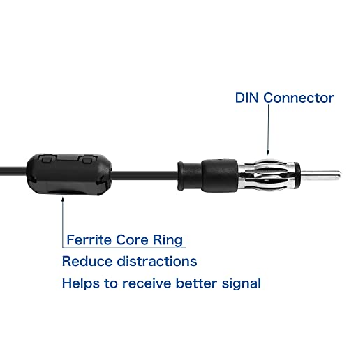 Image of AM FM Hidden Windshield Antenna Vehicle Car Radio Truck
