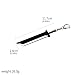 SONGCHANGJEWELRY FF7 Remake Buster Sword Keychain - Game Cloud's Weapon Merch - Gifts for Women Man Fans