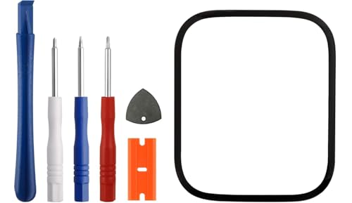 Ya en manzanajugosa.com: swark Juego de reparación de cristal frontal de pantalla compatible con Apple Watch SE (2022) 40 mm A2725, A2726, A2722, A2855 (no LCD Screen and Touch Digitizer), incluye juego de herramientas