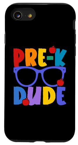 Coque pour iPhone SE (2020) / 7 / 8 Pré-K Dude Back To School Teacher Student Funny Preschool