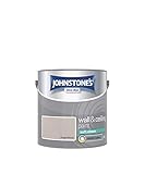 Johnstone's - Wall & Ceiling Paint - Chapel Stone - Soft Sheen Finish - Emulsion Paint - Fantastic Coverage - Easy to Apply - Dry in 1-2 Hours - 12m2 Coverage per Litre - 2.5L