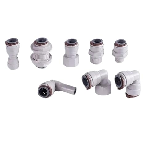 Codo manguera de 1/2 pulgada conector de 12.7mm para osmosis inversa y filtro 2