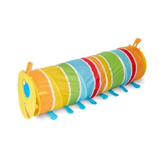 Melissa & Doug Giddy Buggy Crawl-Through Tunnel